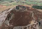The fort at the top of Carn Fadrun.