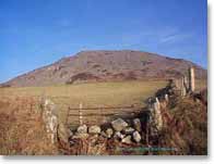 ... taken from a track on the SW side, with some very old gate posts in the foreground...