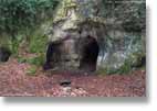 .and found the cave easily. It has three entrances.