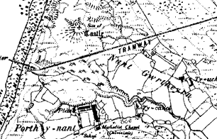 1891 map of nant Gwrtheyrn (click to enlarge)