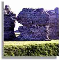The walls of Rutupiae