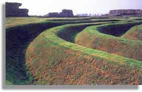 The inner ditches of Richborough